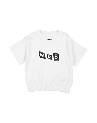 MM6 MAISON MARGIELA Jumper White 60% Viscose, 40% Cotton