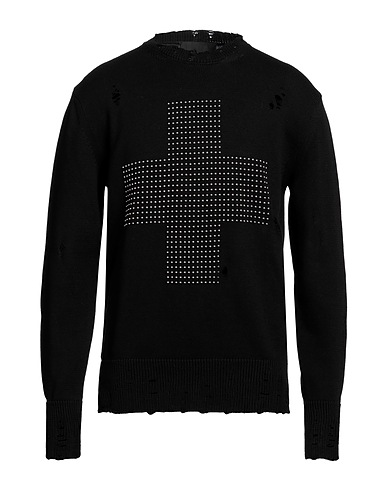JOHN RICHMOND Jumper Black 100% Cotton
