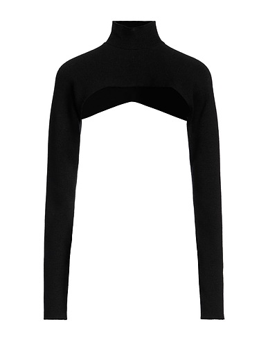 TOM FORD Polo neck Black 94% Virgin Wool, 6% Polyamide