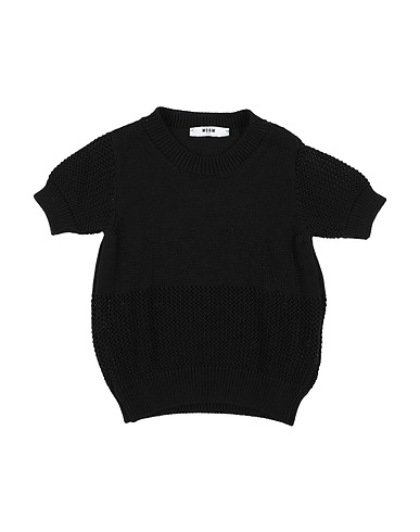 MSGM Sweater Black 100% Cotton