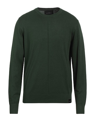 JOHN RICHMOND Sweater Dark green 70% Viscose, 30% Nylon