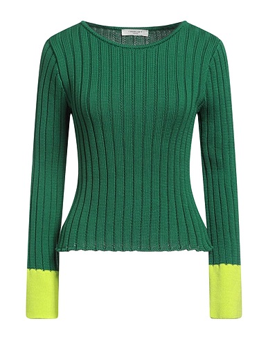 CHARLOTT Sweater Emerald green 100% Cotton