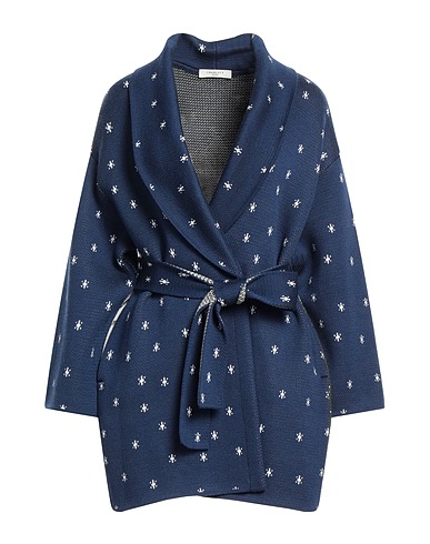 CHARLOTT Cardigan Blue 100% Wool