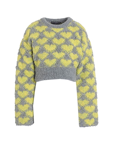 MARCO RAMBALDI Sweater Grey 35% Acrylic, 30% Alpaca wool, 20% Polyamide, 15% Wool