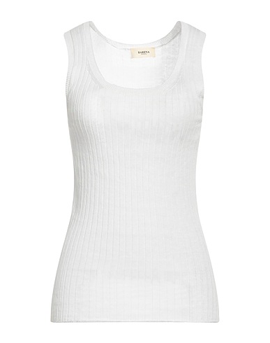 BARENA Top White 70% Linen, 30% Cotton