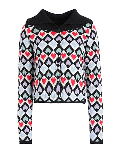 MARCO RAMBALDI Cardigan White 73% Virgin Wool, 10% Acrylic, 9% Polyamide, 8% Mohair wool