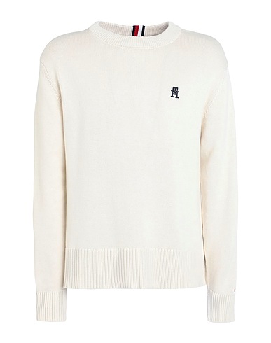 TOMMY HILFIGER Jumper Beige 100% Cotton