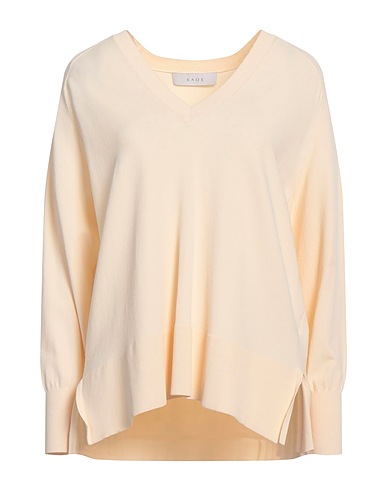 KAOS Pullover Avorio 83% Viscosa, 17% Poliestere