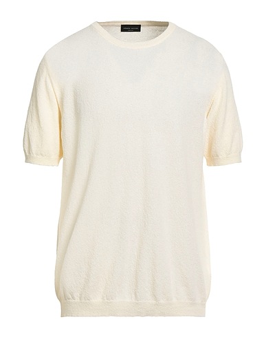 ROBERTO COLLINA Pullover Avorio 70% Cotone, 30% Poliammide