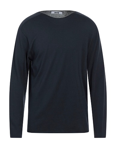 GRIFONI Sweater Navy 85% Cotton, 15% Cashmere