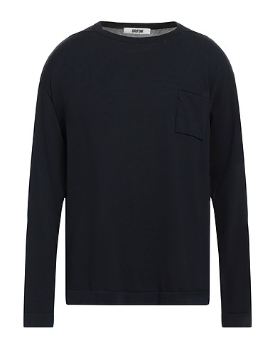 GRIFONI Jumper Navy blue 100% Cotton