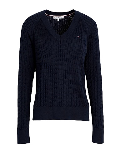 TOMMY HILFIGER Sweater Midnight blue 100% Cotton
