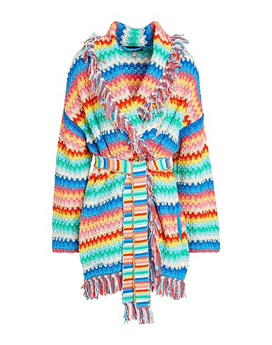 ALANUI Strickjacke AZZURRO 100% Baumwolle