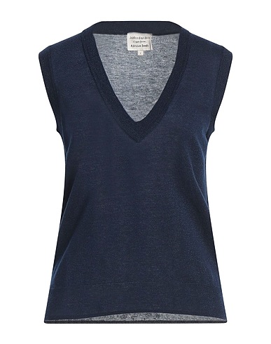 ALESSIA SANTI Jumper Midnight blue 42% Polyester, 28% Wool, 19% Acetate, 6% Metal, 5% Polyamide