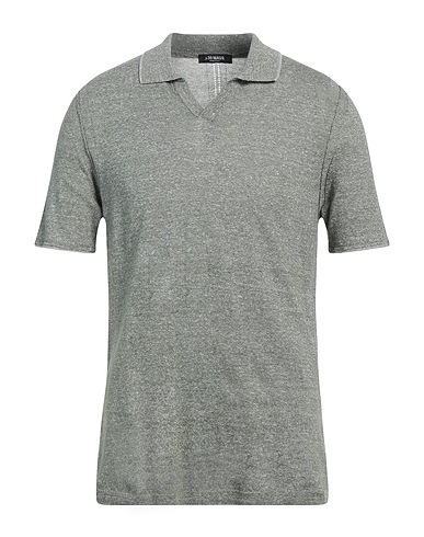 +39 MASQ Sweater Military green 60% Linen, 40% Cotton