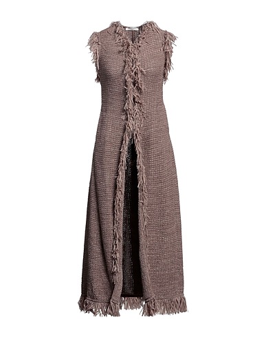 CHARLOTT Cardigan Taupe 100% Cotton