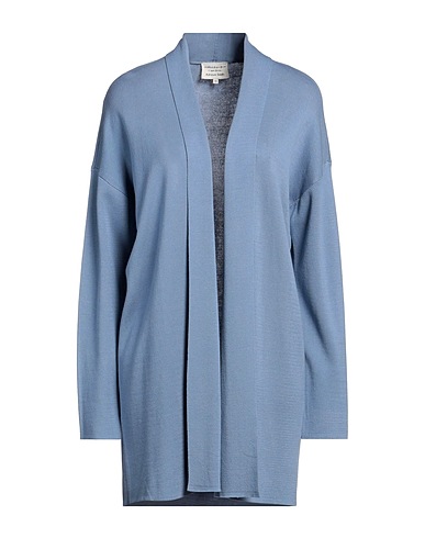ALESSIA SANTI Cardigan Light blue 50% Lyocell, 30% Acrylic, 20% Cotton