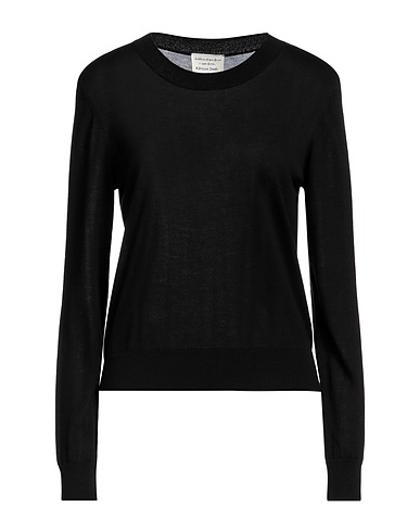 ALESSIA SANTI Pullover Nero 50% Lyocell, 30% Acrilico, 20% Cotone