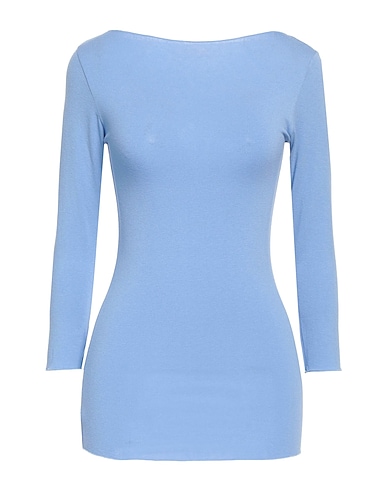 NO-NÀ Pullover Hellblau 95% Viskose, 5% Elastan