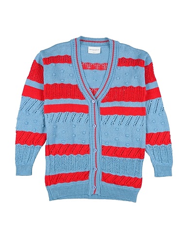 ERMANNO SCERVINO JUNIOR Cardigan Light blue 100% Cotton