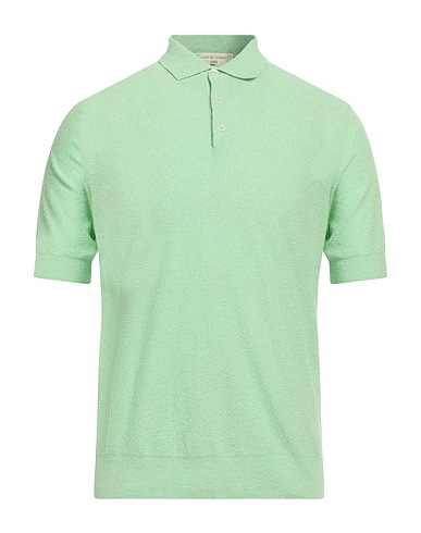 FILIPPO DE LAURENTIIS Sweater Light green 65% Cotton, 35% Polyamide