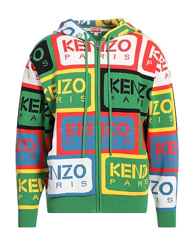 KENZO Cárdigan Verde 100% Algodón