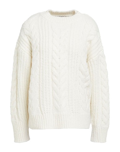 ONLY Jumper White 50% Polyester, 50% Recycled polyester