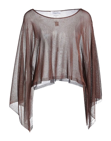 FABIANA FILIPPI Pullover Cioccolato 77% Viscosa, 23% Poliestere