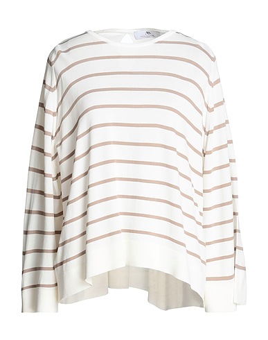 ANNA SERAVALLI Sweater Taupe 65% Viscose, 35% Polyamide