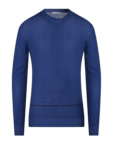 GREY DANIELE ALESSANDRINI Sweater Navy 100% Cotton