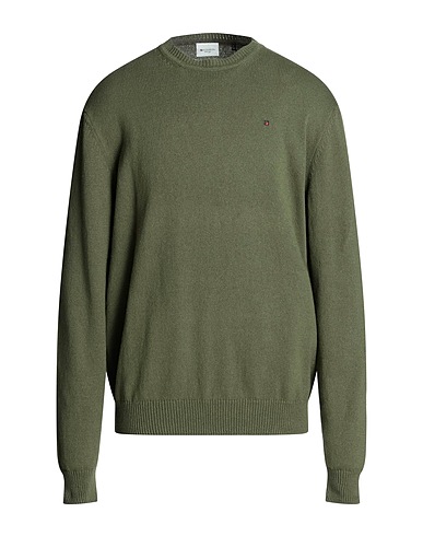 REDGREEN Pullover Vert militaire 75% Coton, 20% Polyamide, 5% Autres fibres