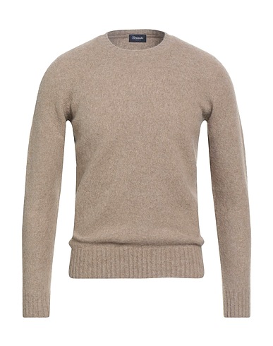 DRUMOHR Jumper Taupe 100% Lambswool