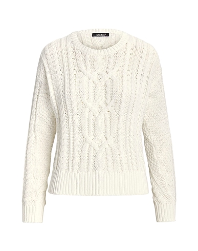 LAUREN RALPH LAUREN Sweater CABLE-KNIT COTTON CREWNECK SWEATER
100% Cotton