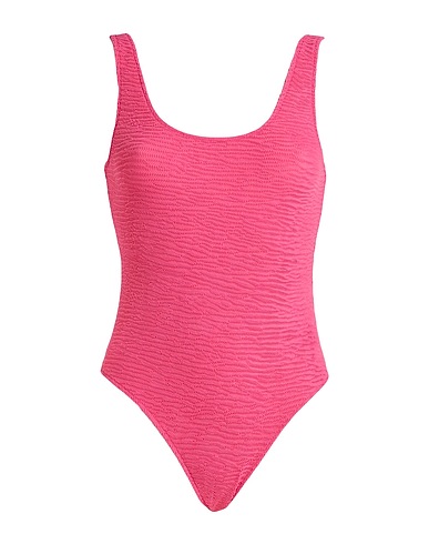 ATTIC AND BARN One-piece swimsuits Magenta 93% Polyamide, 7% Elastane