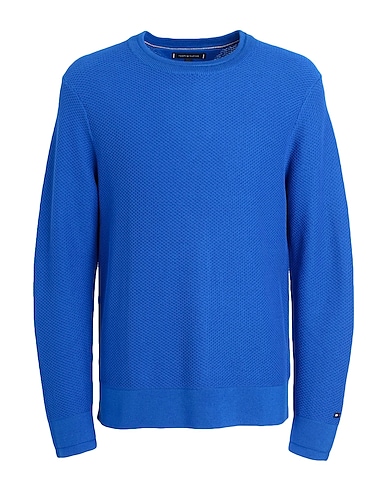 TOMMY HILFIGER Pullover Blu china 82% Cotone, 18% Poliammide