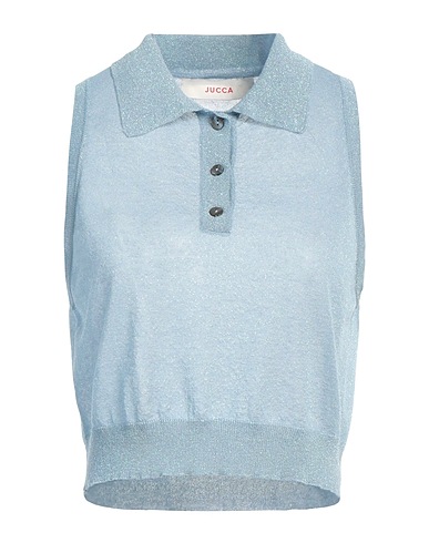 JUCCA Top Blu chiaro 70% Viscosa, 15% Poliammide, 15% Poliestere
