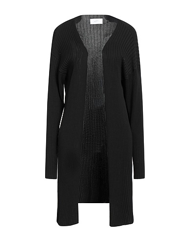 SOALLURE Cardigan Black 88% Viscose, 12% PBT - Polybutylene terephthalate