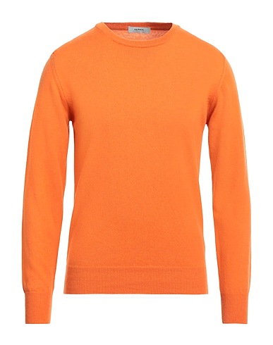 ALPHA STUDIO Cashmere blend Orange 100% Cashmere