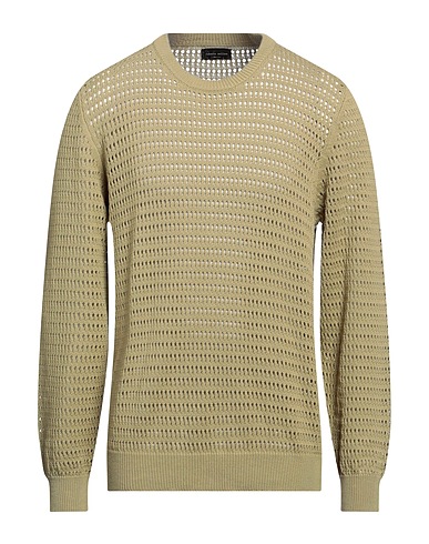 ROBERTO COLLINA Jumper Sage green 100% Cotton