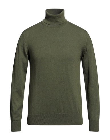 ALPHA STUDIO Cashmere jumper Military green 100% Cashmere