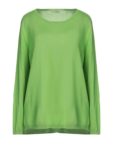 KANGRA Pullover Verde chiaro 85% Seta, 15% Cachemire