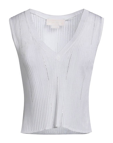 GENNY Sleeveless sweater Ivory 100% Viscose