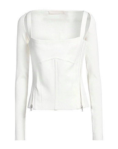 DION LEE Ivory 65% Viscose, 34% Nylon, 1% Elastane