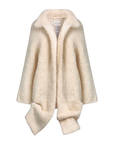 MAISON MARGIELA Cardigan Ivory 75% Mohair wool, 25% Wool