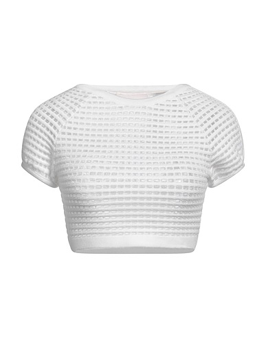 GENNY Sweater White 70% Viscose, 30% Elastane