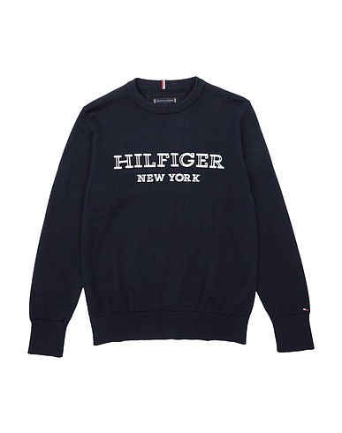 TOMMY HILFIGER Pullover Marineblau 100% Baumwolle