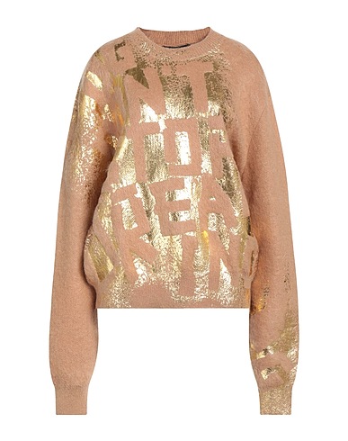 DOLCE&GABBANA Jumper Camel 50% Mohair wool, 30% Polyamide, 20% Wool