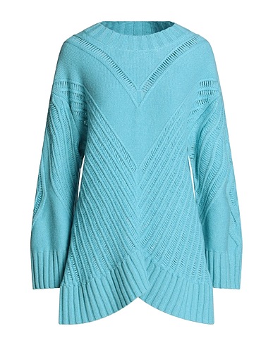 MALO Cashmere jumper Sky blue 100% Cashmere