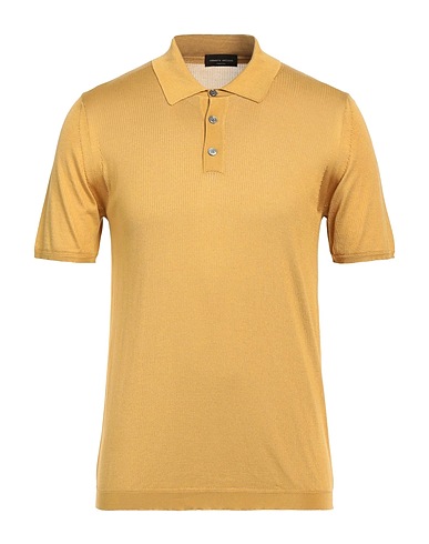 ROBERTO COLLINA Sweater Mustard 100% Silk