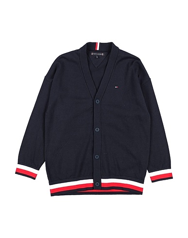 TOMMY HILFIGER Strickjacke Nachtblau 100% Baumwolle